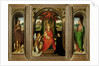 Small Triptych of St. John the Baptist, c. 1490 by Hans Memling