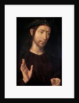 The Man of Sorrows Blessing, 1480-1490 by Hans Memling