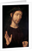 The Man of Sorrows Blessing, 1480-1490 by Hans Memling