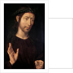 The Man of Sorrows Blessing, 1480-1490 by Hans Memling