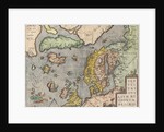 The Baltic Sea by Abraham Ortelius