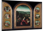 Rest on the Flight into Egypt (Triptych), ca 1515 by Follower of Joachim Patinir