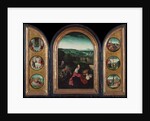 Rest on the Flight into Egypt (Triptych), ca 1515 by Follower of Joachim Patinir