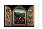 Rest on the Flight into Egypt (Triptych), ca 1515 by Follower of Joachim Patinir