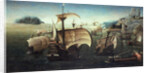 Portuguese Carracks off a Rocky Coast, c.1540 by Follower of Joachim Patinir