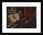 Saint Jerome in his Cell by Marinus Claesz van Reymerswaele