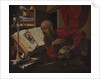 Saint Jerome in his Cell by Marinus Claesz van Reymerswaele