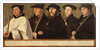 Five Members of the Utrecht Brotherhood of Jerusalem Pilgrims, ca 1541 by Jan Scorel van