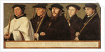 Five Members of the Utrecht Brotherhood of Jerusalem Pilgrims, ca 1541 by Jan Scorel van