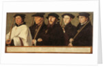 Five Members of the Utrecht Brotherhood of Jerusalem Pilgrims, ca 1541 by Jan Scorel van