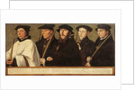 Five Members of the Utrecht Brotherhood of Jerusalem Pilgrims, ca 1541 by Jan Scorel van