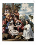 The Lamentation over Christ with a Donor, c.1535 by Jan Scorel van
