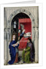 The Nativity of John the Baptist (The Altar of St. John, left panel), ca 1455 by Rogier van der Weyden