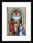 The Baptism of Christ (The Altar of St. John, middle panel), ca 1455 by Rogier van der Weyden