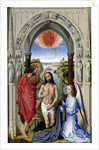 The Baptism of Christ (The Altar of St. John, middle panel), ca 1455 by Rogier van der Weyden