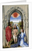 The Baptism of Christ (The Altar of St. John, middle panel), ca 1455 by Rogier van der Weyden