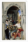 The Beheading of Saint John the Baptist (The Altar of St. John, right panel), ca 1455 by Rogier van der Weyden