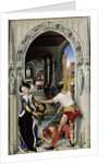 The Beheading of Saint John the Baptist (The Altar of St. John, right panel), ca 1455 by Rogier van der Weyden