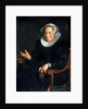Portrait of Christina Wtewael van Halen, 1601 by Joachim Wtewael