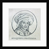 Portrait of the Composer Josquin des Prez, c. 1610 by Anonymous