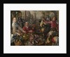 The Four Elements: Air. A Poultry Market with the Prodigal Son in the Background, 1569 by Joachim Beuckelaer