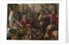 The Four Elements: Air. A Poultry Market with the Prodigal Son in the Background, 1569 by Joachim Beuckelaer