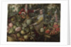 The Four Elements: Earth. A Fruit and Vegetable Market with the Flight into Egypt in the Background, 1569 by Joachim Beuckelaer