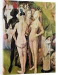The Garden of Earthly Delights (Detail of the centre panel) by Hieronymus Bosch