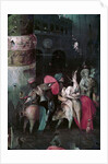 The Temptation of Saint Anthony (Detail of central panel of a triptych), Between 1495 and 1515 by Hieronymus Bosch