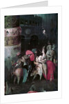 The Temptation of Saint Anthony (Detail of central panel of a triptych), Between 1495 and 1515 by Hieronymus Bosch