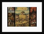 The Haywain (Triptych), c. 1516 by Hieronymus Bosch