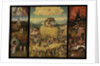 The Haywain (Triptych), c. 1516 by Hieronymus Bosch