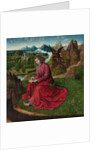Saint John the Evangelist on Patmos, ca 1465 by Dirk Bouts