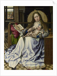 The Virgin and Child before a Firescreen, c. 1440 by Robert Campin