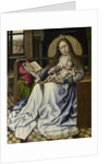 The Virgin and Child before a Firescreen, c. 1440 by Robert Campin