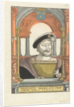 Portrait of Francis I, King of France, Duke of Brittany, Count of Provence, 1539 by Pieter Coecke van Aelst the Elder