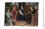 The Virgin and Child with Saints and Donor, c. 1510 by Gerard David