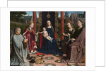 The Virgin and Child with Saints and Donor, c. 1510 by Gerard David