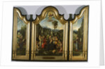 The Holy Family with Saint Catherine and Saint Barbara (Triptych), c. 1505 by Jan Gossaert