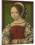 Portrait of Princess Dorothea of Denmark, ca 1530 by Jan Gossaert