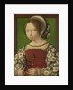 Portrait of Princess Dorothea of Denmark, ca 1530 by Jan Gossaert