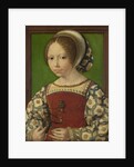 Portrait of Princess Dorothea of Denmark, ca 1530 by Jan Gossaert