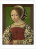 Portrait of Princess Dorothea of Denmark, ca 1530 by Jan Gossaert