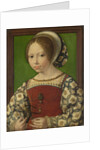 Portrait of Princess Dorothea of Denmark, ca 1530 by Jan Gossaert
