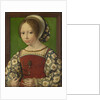 Portrait of Princess Dorothea of Denmark, ca 1530 by Jan Gossaert