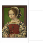 Portrait of Princess Dorothea of Denmark, ca 1530 by Jan Gossaert