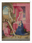 Christ appearing to the Virgin with the Redeemed of the Old Testament, c. 1500 by Juan de Flandes