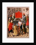 The offering of the jews, ca 1465 by Master of the Gathering of Manna
