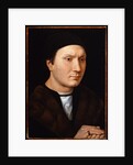 Portrait of an Unknown Man, ca 1485 by Hans Memling