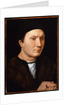 Portrait of an Unknown Man, ca 1485 by Hans Memling